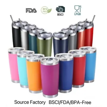 Amazon 20oz Vacuum Insulation Tumbler Premium Insulated Coffee Cup with Lid Option