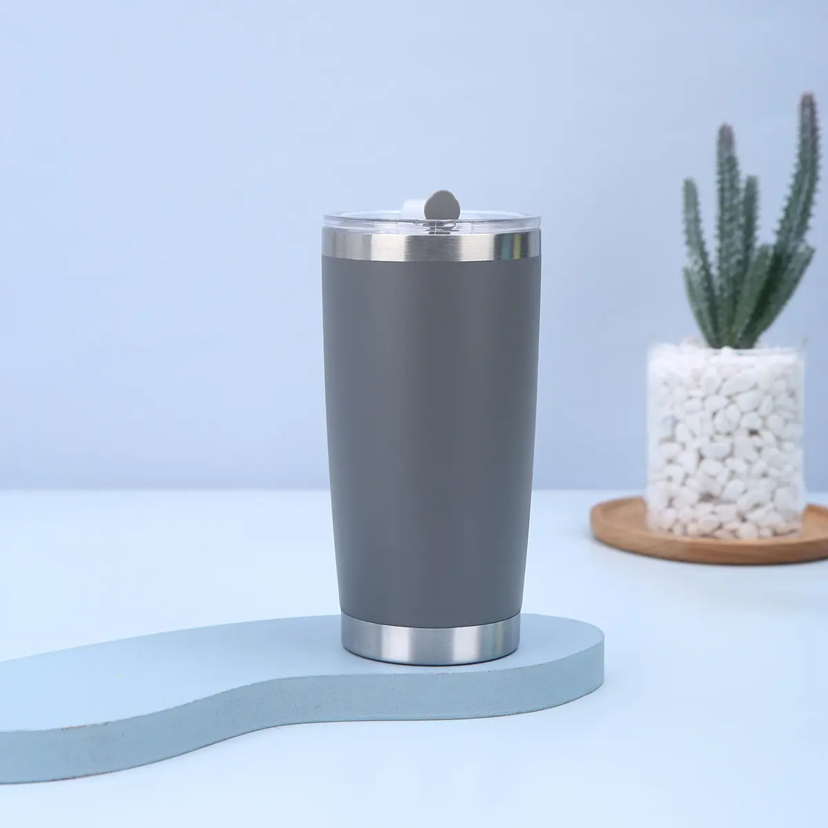 Amazon Insulated Tumbler Premium Vacuum Coffee Cup with Lid Option