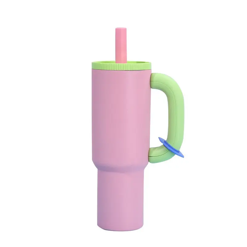 38oz_35oz Insulated Ice Staw Tumbler with Vogue Colours