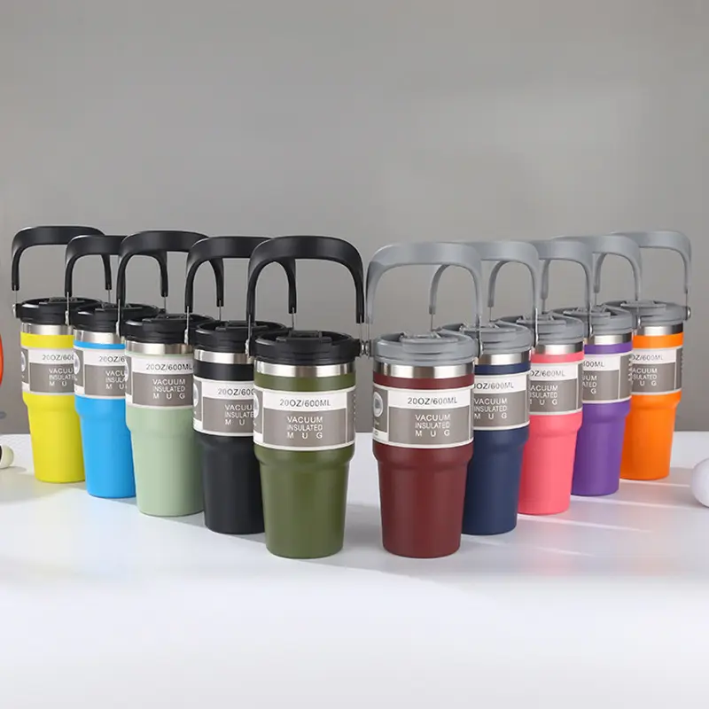 Premium 18_8(304) SS 20oz Mug Vogue Insulated Tumbler with Lids Options