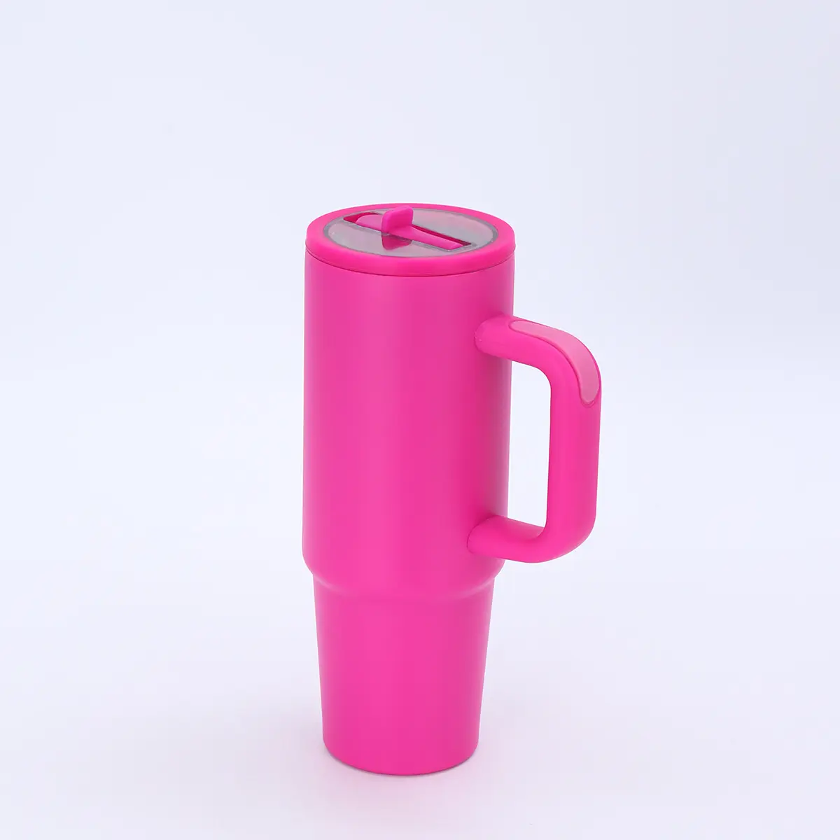 Insulated Tumbler with Straw 304 SS Vacuum Mug Lid and Handle Option