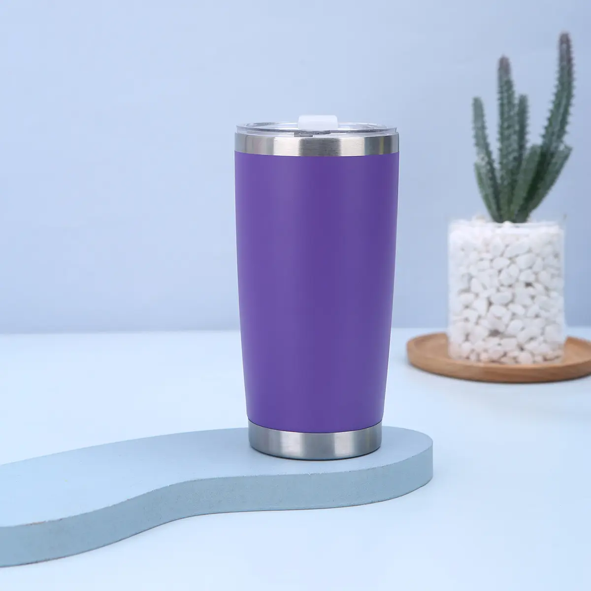 Amazon 20oz Tumbler Premium Vacuum Coffee Cup with Lid Option