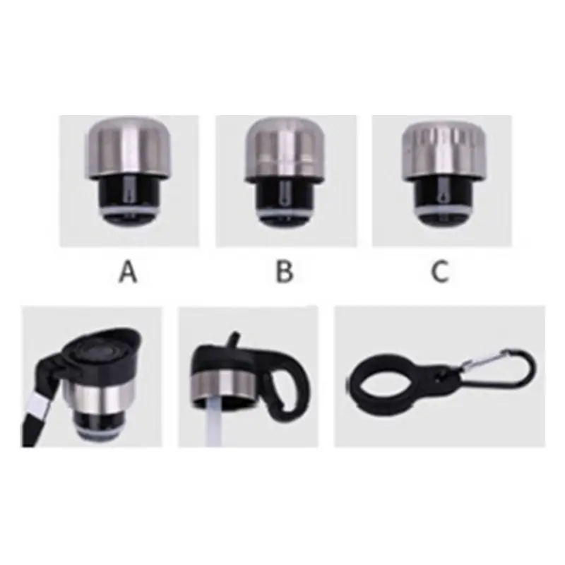  Double Wall Insulated 304(18_8) SS Cone-shape Cola Bottle